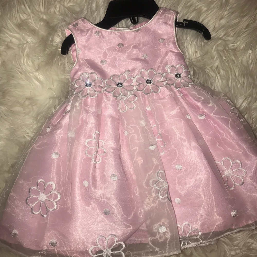Baby girl pink dress
